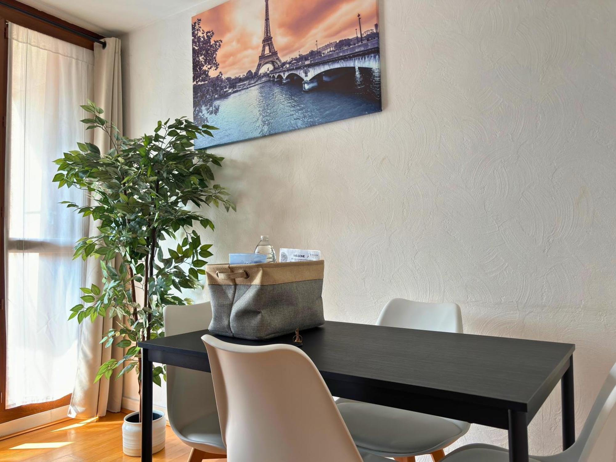 Guyon - Cosy Proche Gare Parking Facile - Balcon #Sirdest Apartment Franconville  Bagian luar foto